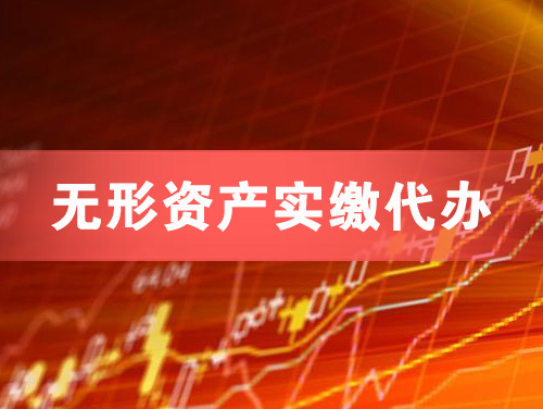 南宫无形资产实缴资本代办